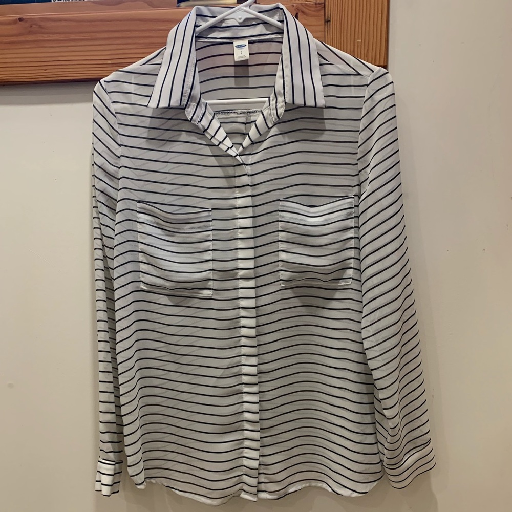 Old Navy Sheer Blouse